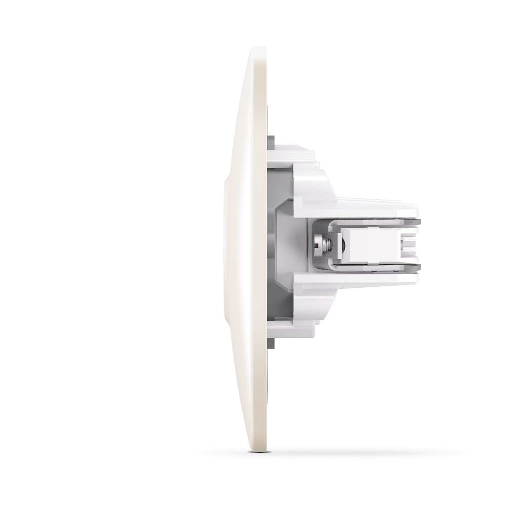 ТВ розетка Videx BINERA TV одинарна кремо (VF-BNSK1TVME-CR) - зображення 3