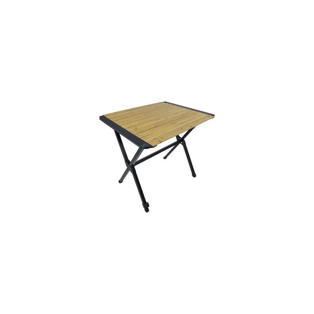 Туристичний стіл Bo-Camp Maryland M 80x63 cm Bamboo Brown (1404643) (DAS303288) - зображення 1