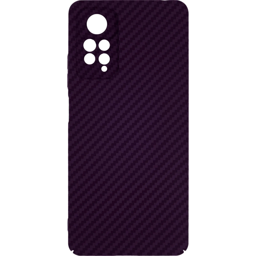 Чохол до мобільного телефона Armorstandart LikeCarbon Xiaomi Redmi Note 12 Pro 4G Purple (ARM71946) - зображення 1
