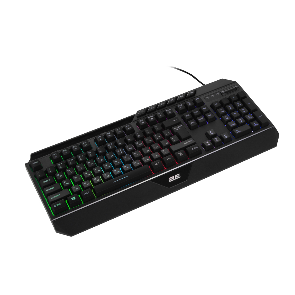 Клавіатура 2E Gaming KG315 RGB USB UA Black (2E-KG315UBK) - зображення 5