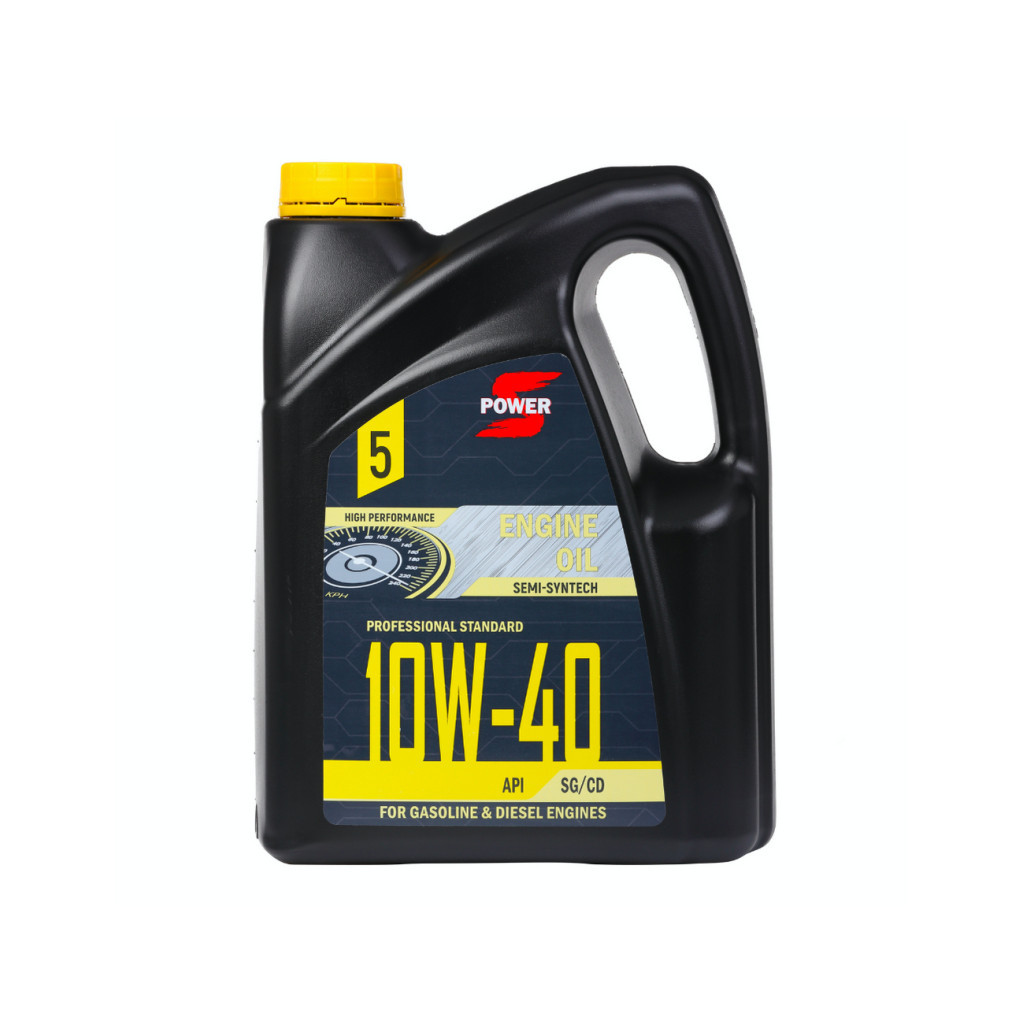 Моторна олива S-POWER STANDARD 10W40 5л (КСМ 62474) - зображення 1