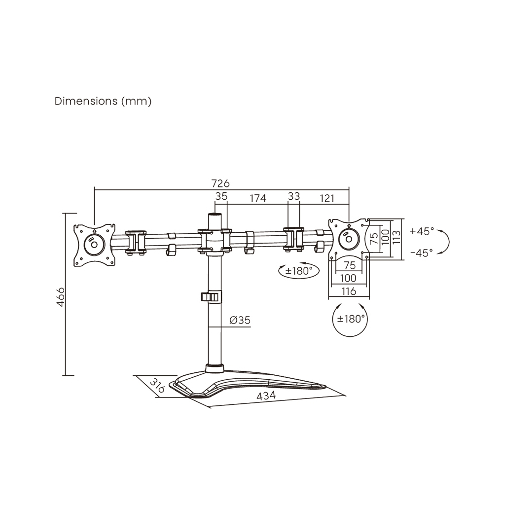 Кронштейн HiSmart HS083922 - зображення 2