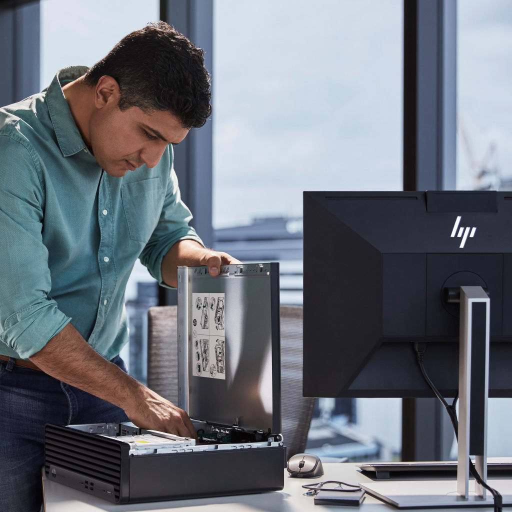 Комп'ютер HP Elite 800 G9 SFF / i5-14500, 16, 512, WiFi, кл+м, Win11P (7B1D0EA) - зображення 3