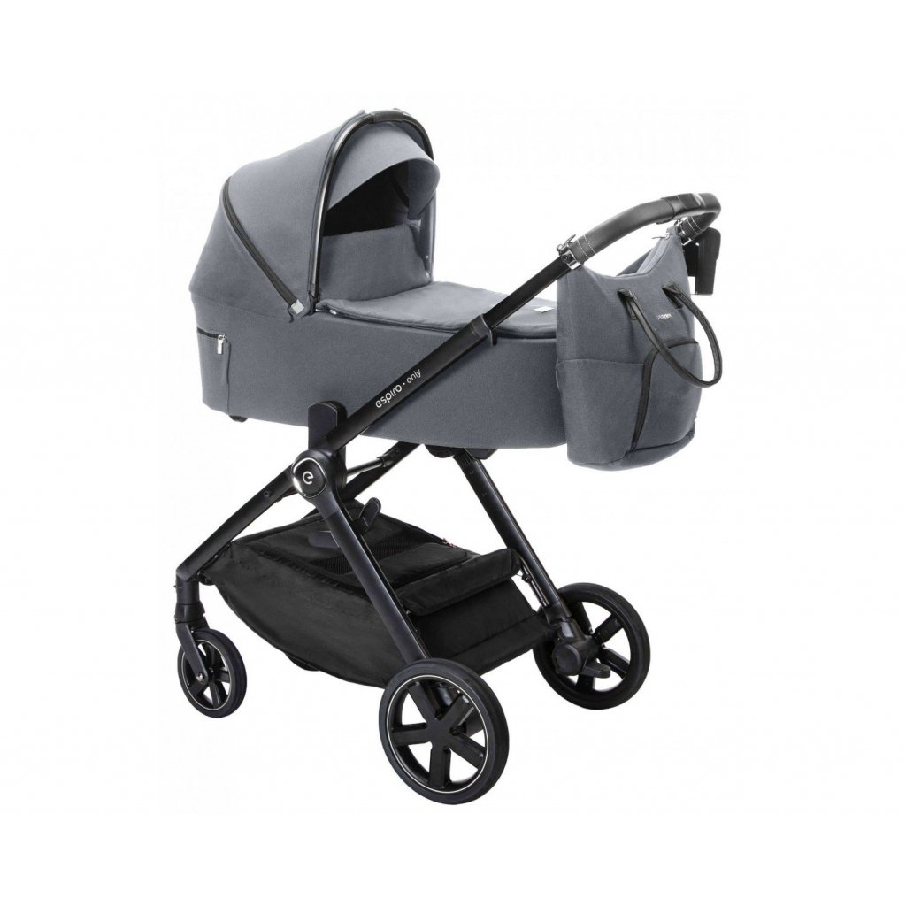 Коляска Espiro 2 в 1 Only 117 Graphite Anthracite Air (5906724205446) - зображення 1