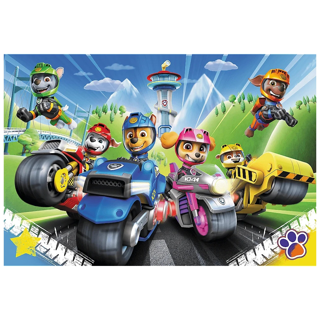 Пазл Trefl Paw Patrol Щенячий патруль на мотоциклах 100 елементів (5900511164305) - зображення 2