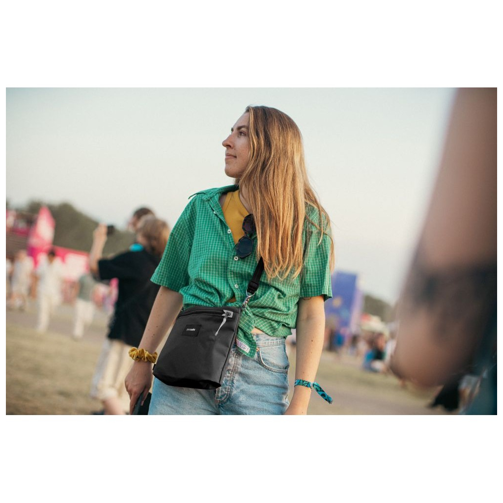 Сумка Pacsafe GO Crossbody pouch Чорна (35125130) - зображення 10