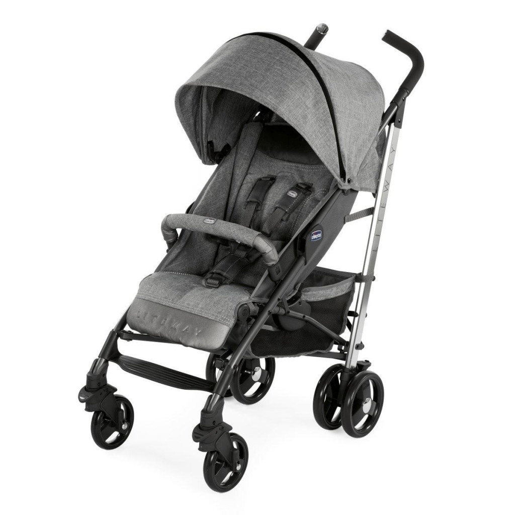 Коляска Chicco Lite Way 3 Top Special Edition Сіра (79599.18) - зображення 1