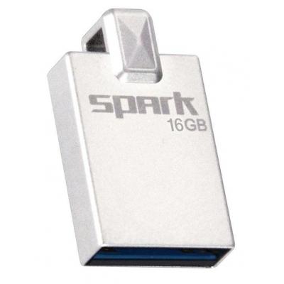 USB флеш накопичувач Patriot 16GB Spark Silver USB 3.1 (PSF16GSPK3USB) - зображення 2