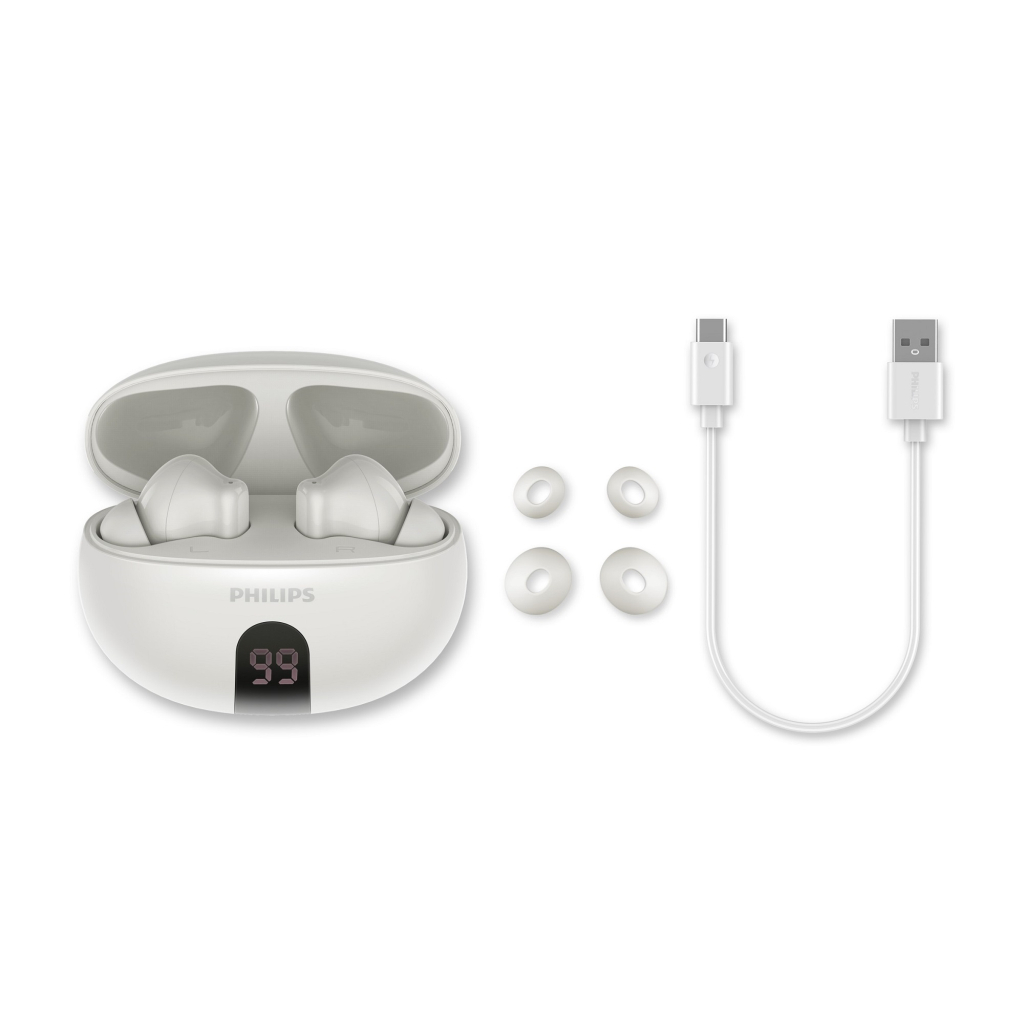 Навушники Philips TAT2520WT/00 Wireless White (TAT2520WT/00) - зображення 12