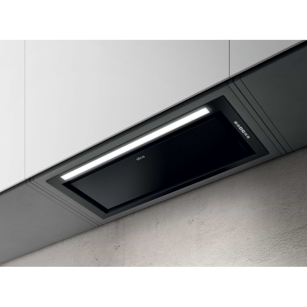 Витяжка кухонна Elica HIDDEN ADVANCE PLUS BL GL/A/72 - изображение 1