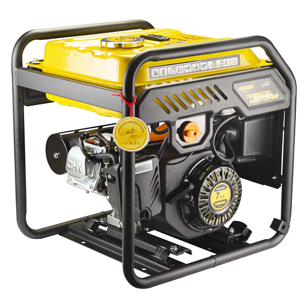 Генератор Sigma інверторний 2.2/2.5kW 12л (5710721) - зображення 5