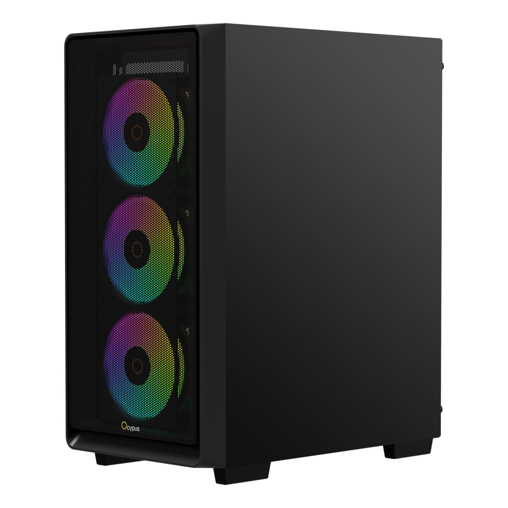 Корпус для ПК OCYPUS GAMMA C60 BK ARGB (GAMMA-C60-BKG400XX-GL) - зображення 3