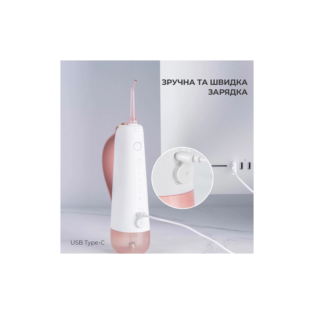 Іригатор Oclean W10 Pink NEW-2 NOZZLES (6970810555752) - зображення 11