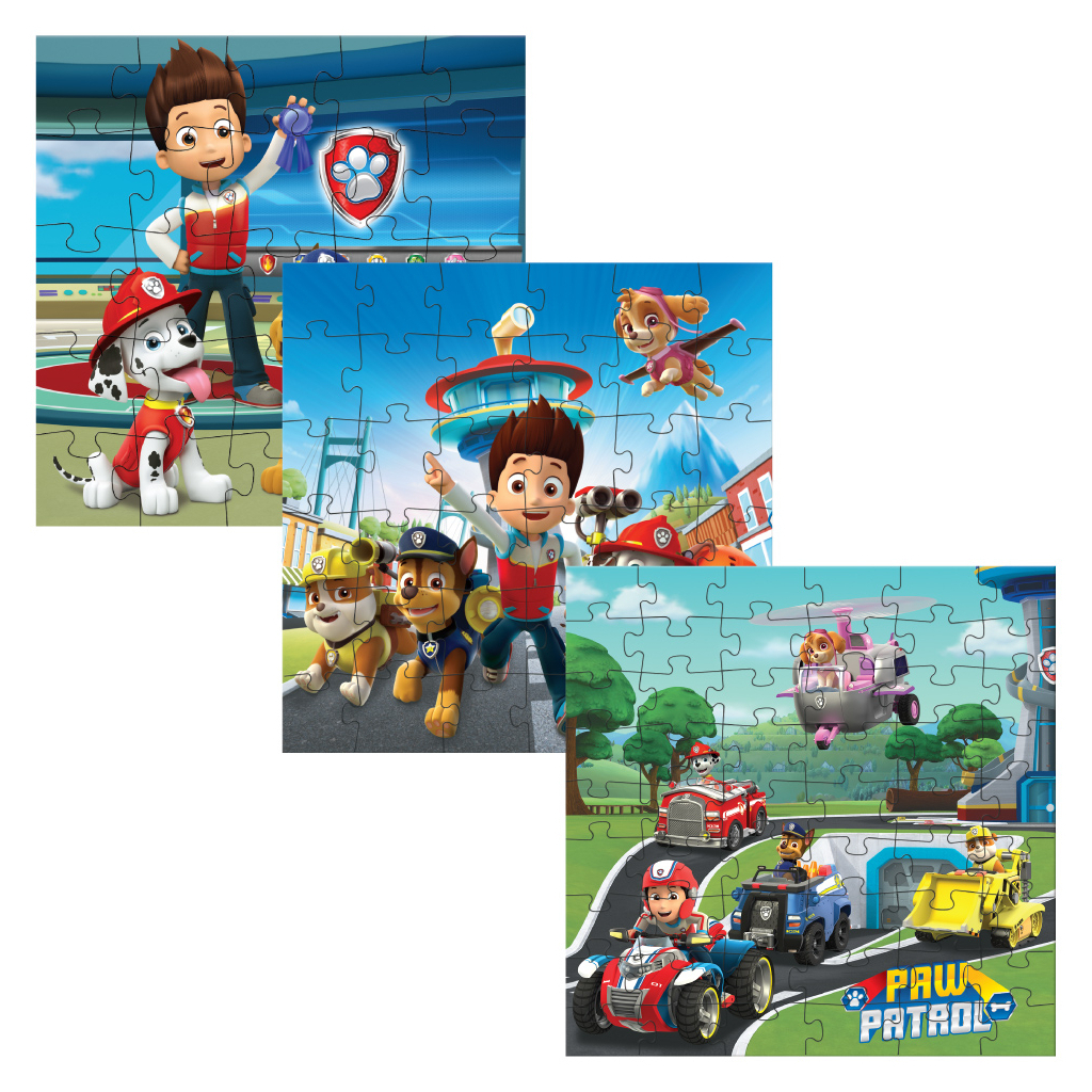 Пазл DoDo 3 в 1 Paw Patrol. Готові до роботи (200579) - picture 3