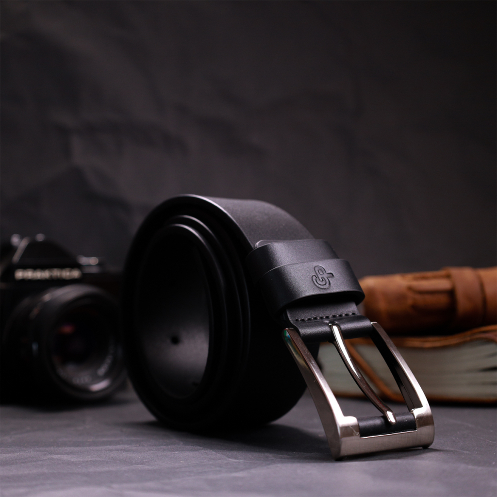 Ремінь Grande Pelle Під джинси з натуральної шкіри Чорний (11687) - зображення 8