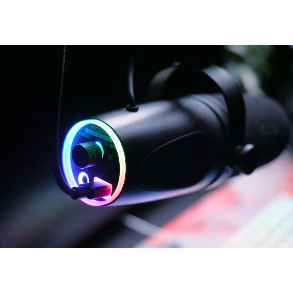 Мікрофон Cherry Xtrfy NGALE X Cardioid USB-A RGB Black (CX-NGALE-X-RGB-BLACK) - зображення 5