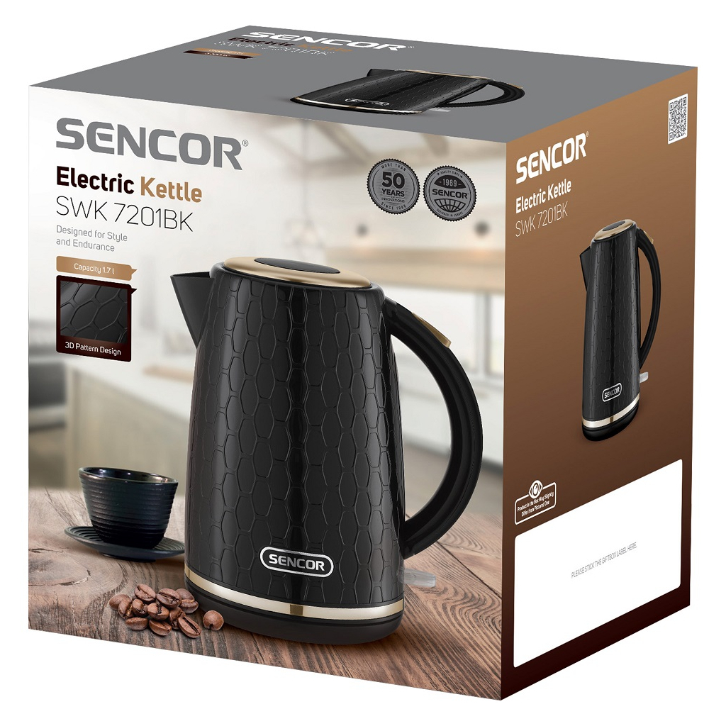 Електрочайник Sencor SWK 7201BK (SWK7201BK) - зображення 2
