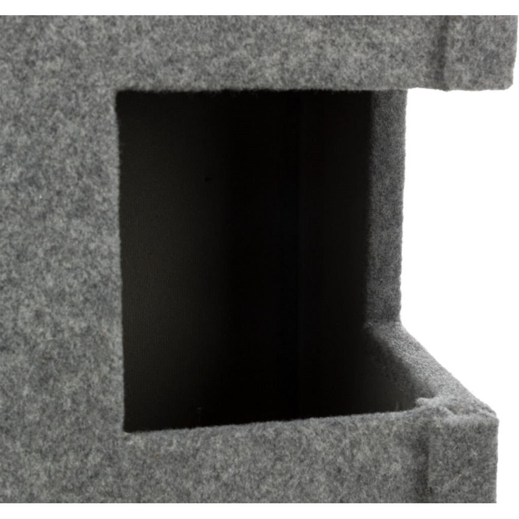 Дряпка (кігтеточка) для котів Trixie Gabriel Башта 38х38х78 см сіра (4011905449883) - изображение 6