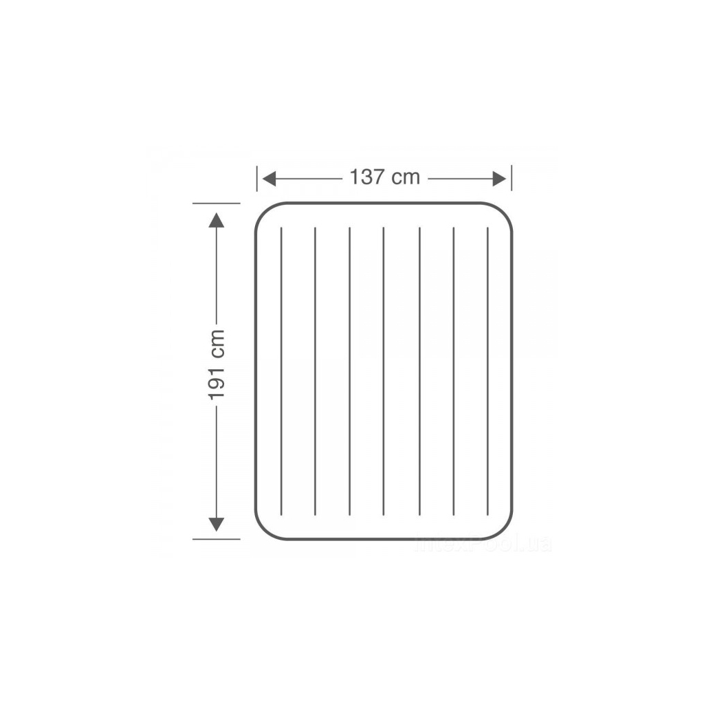 Матрац надувний Intex 64758 - зображення 4