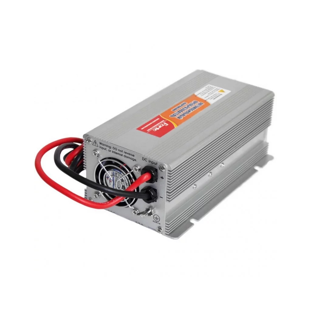 Автомобільний інвертор Porto 12V/220V 600W (HTM-600-12) - зображення 2