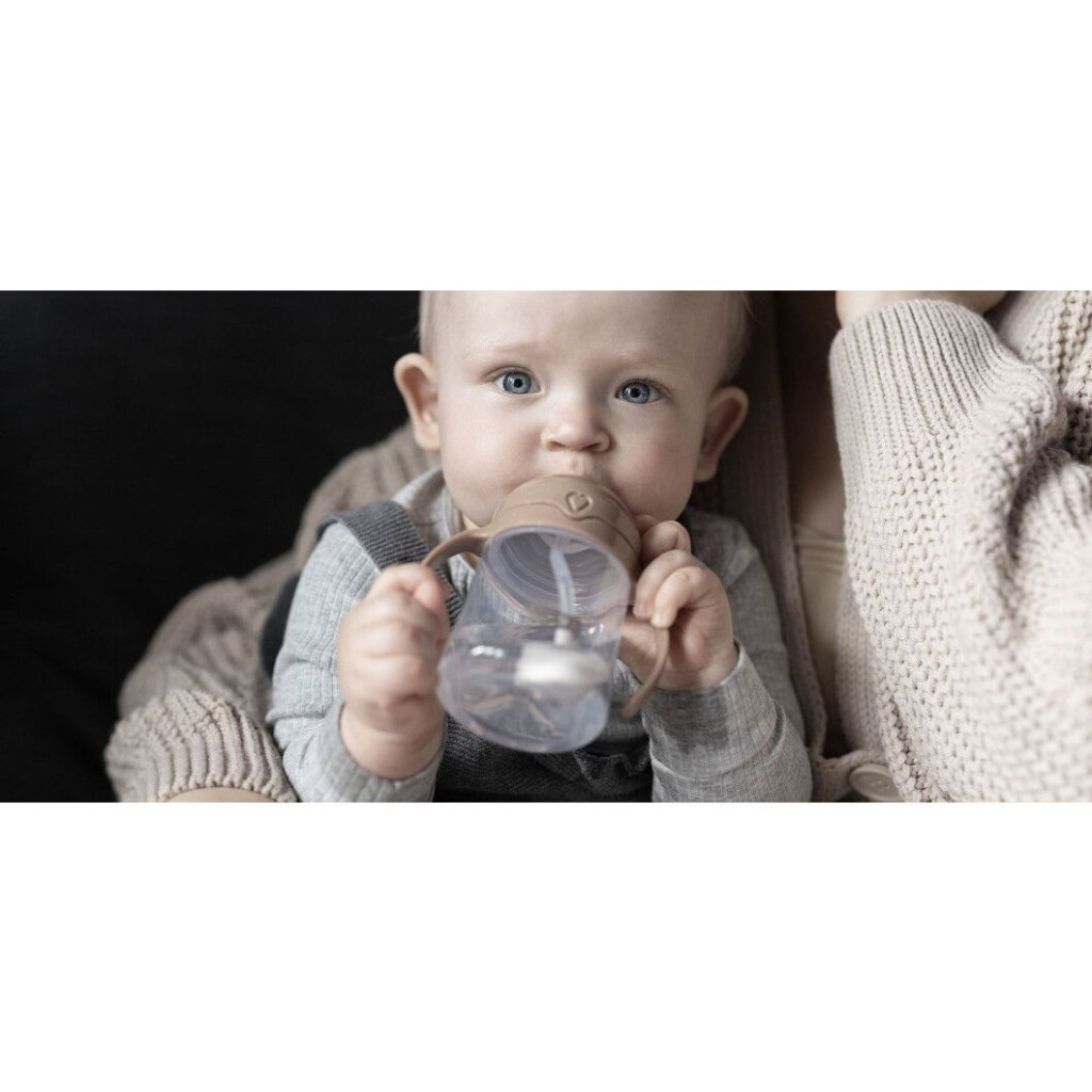 Поїльник-непроливайка Lovi з трубочкою та обтяжувачем 150 мл - зелена (35/364) - зображення 6