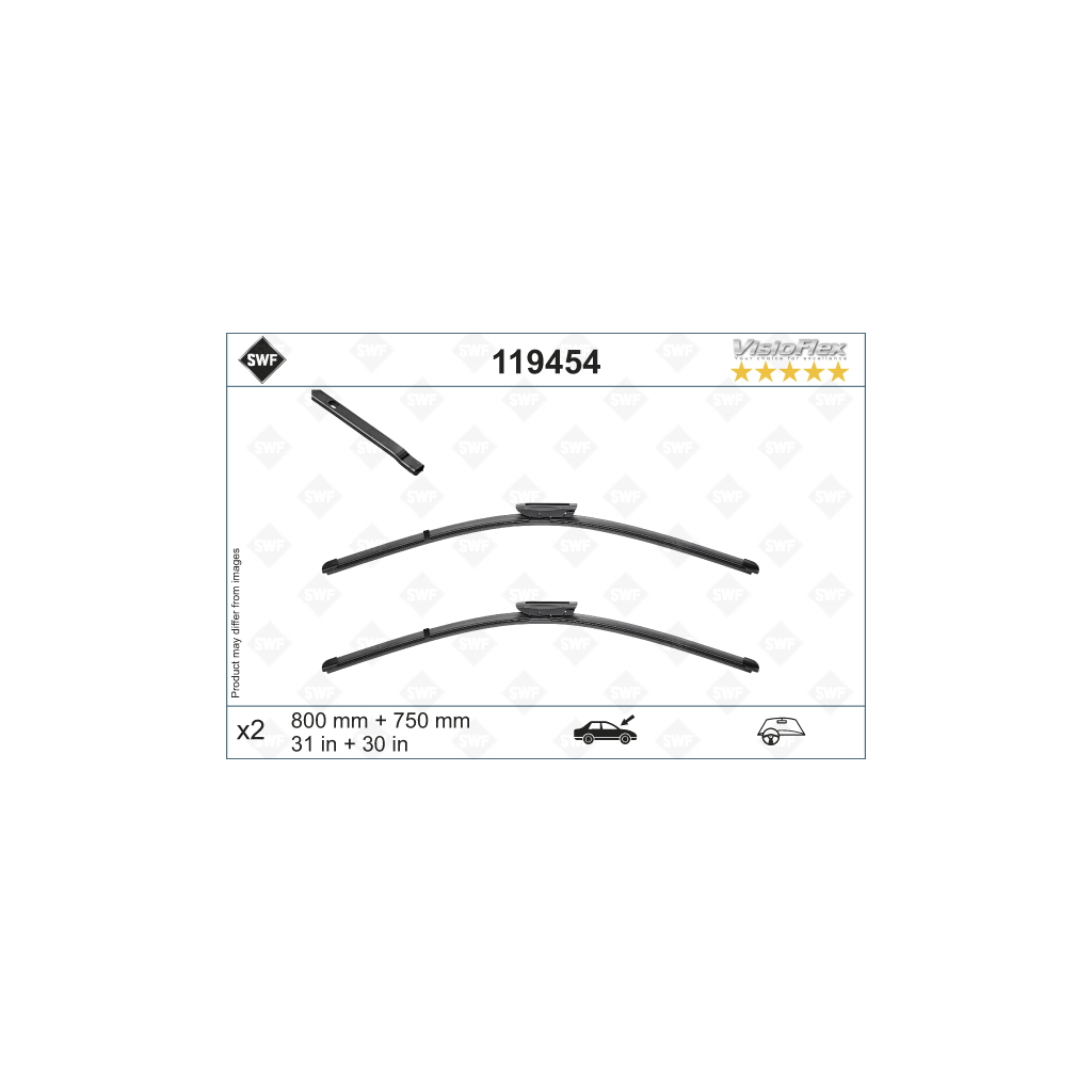 Щітка склоочисника SWF 119454 - зображення 1