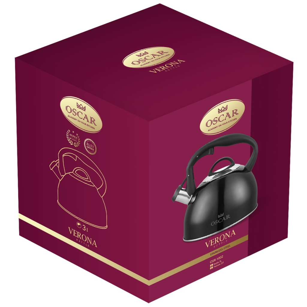 Чайник Oscar Verona 3 л (OSR-1002) - зображення 4
