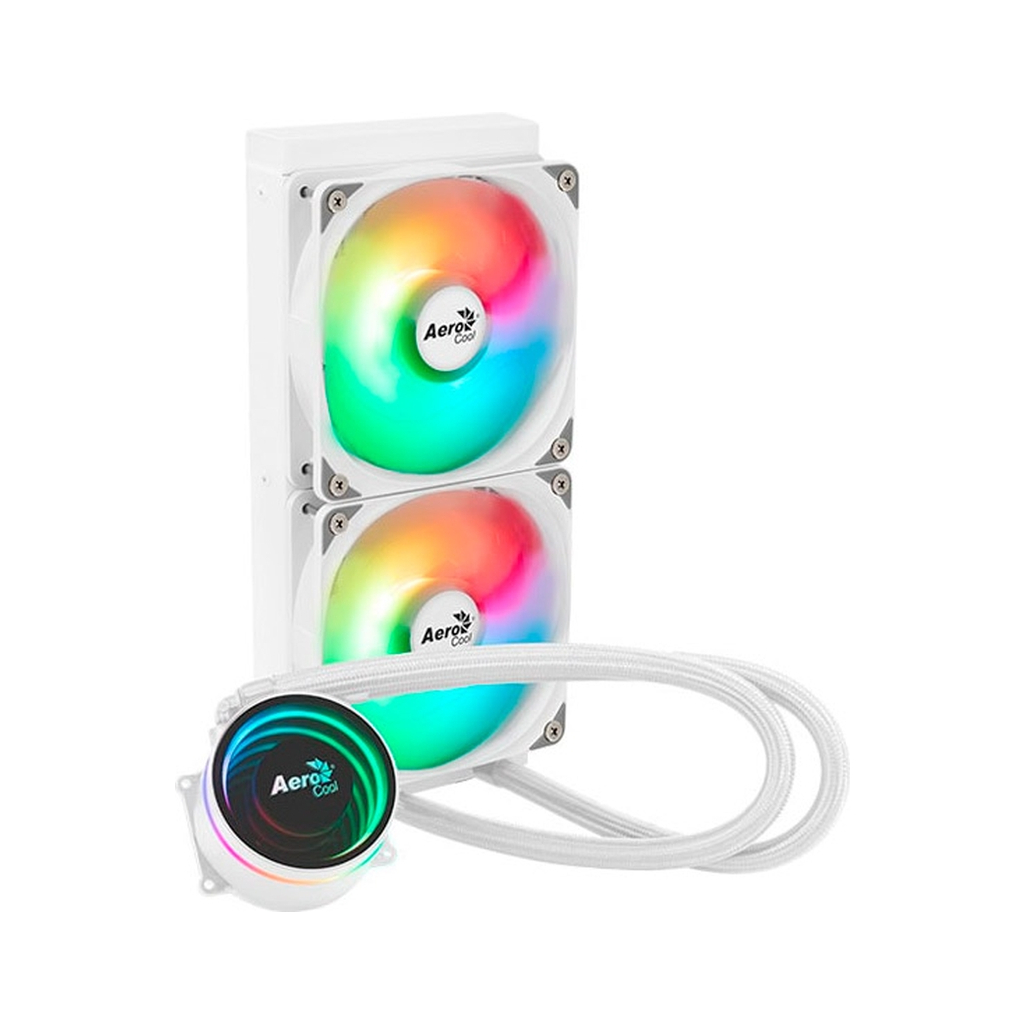Система рідинного охолодження AeroCool Oasis L240 White (ACLA-OA24117.21) - зображення 2