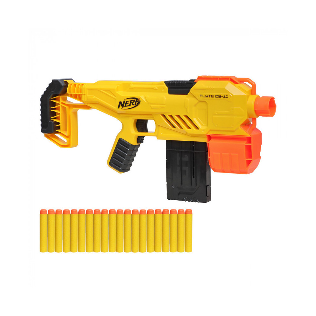 Іграшкова зброя Hasbro Nerf Alpha Strike Flyte CS10 (6336734) - зображення 1