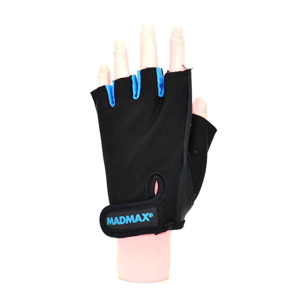 Рукавички для фітнесу MadMax MFG-251 Rainbow Turquoise XS (MFG-251-TRQ_XS) - зображення 3