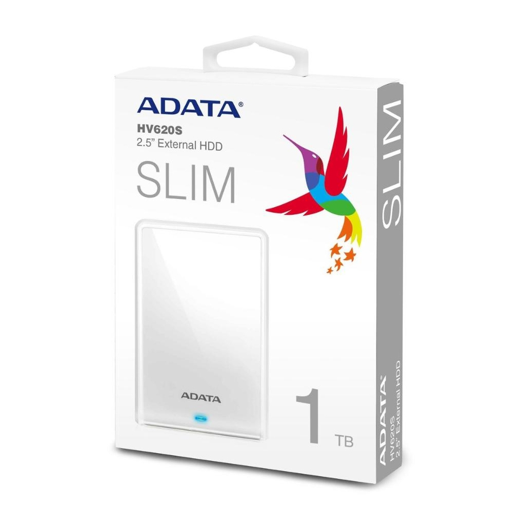 Зовнішній жорсткий диск 2.5" 1TB ADATA (AHV620S-1TU31-CWH) - зображення 5