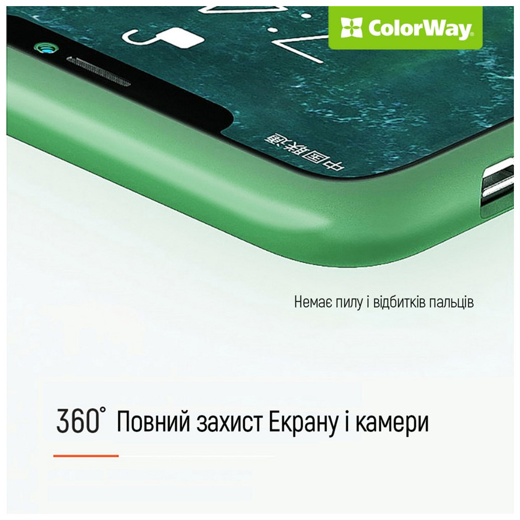 Чохол до мобільного телефона ColorWay Smart Matte Xiaomi Redmi 12 black (CW-CSMXR12-BK) - зображення 5