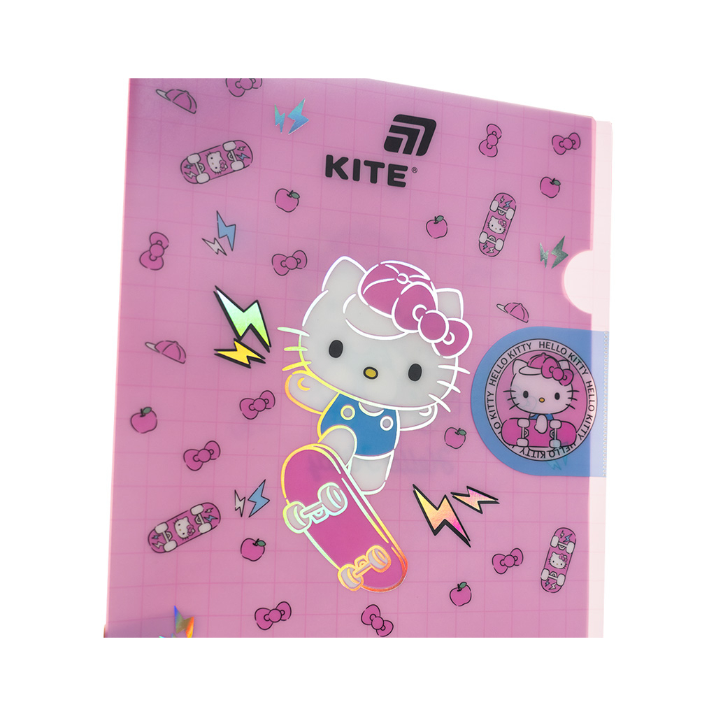 Папка - куточок Kite із клапаном A4 Hello Kitty- 4 (HK25-248-4) - зображення 4