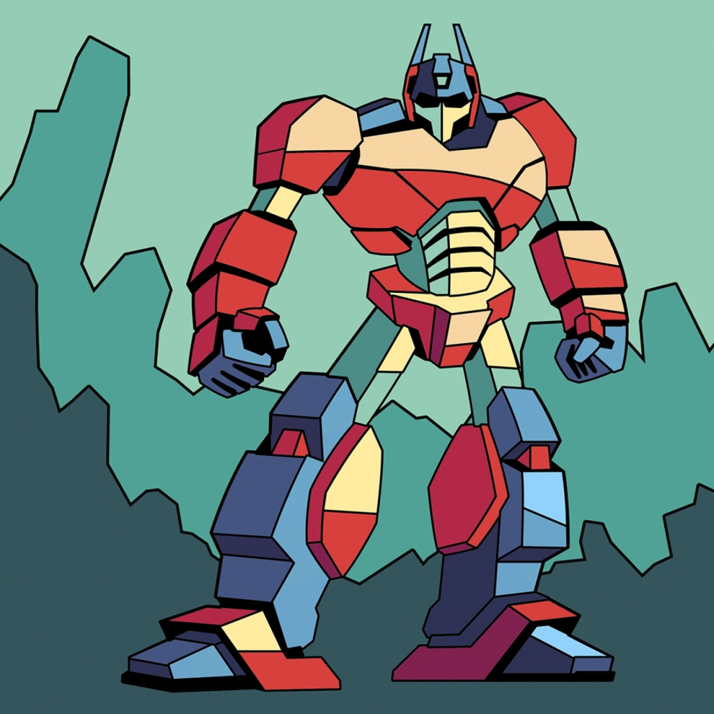 Картина по номерам Santi Робот 25*25 см (954603) - зображення 1