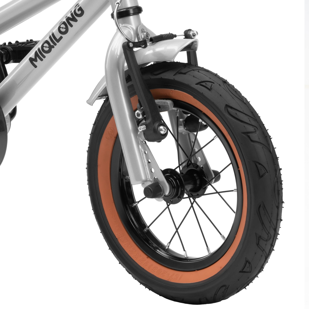 Дитячий велосипед Miqilong ST 12" сріблий (RBB-ST12-SILVER) - зображення 6