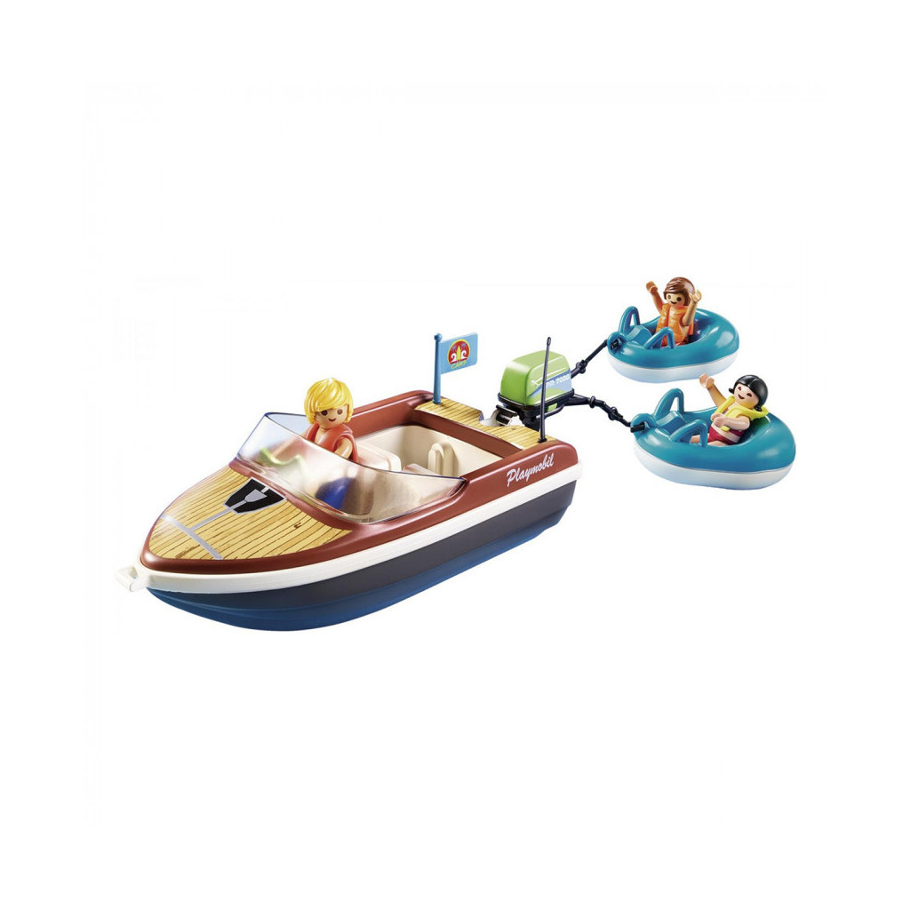 Конструктор Playmobil Моторний човен із плюшками (6336642) - зображення 3