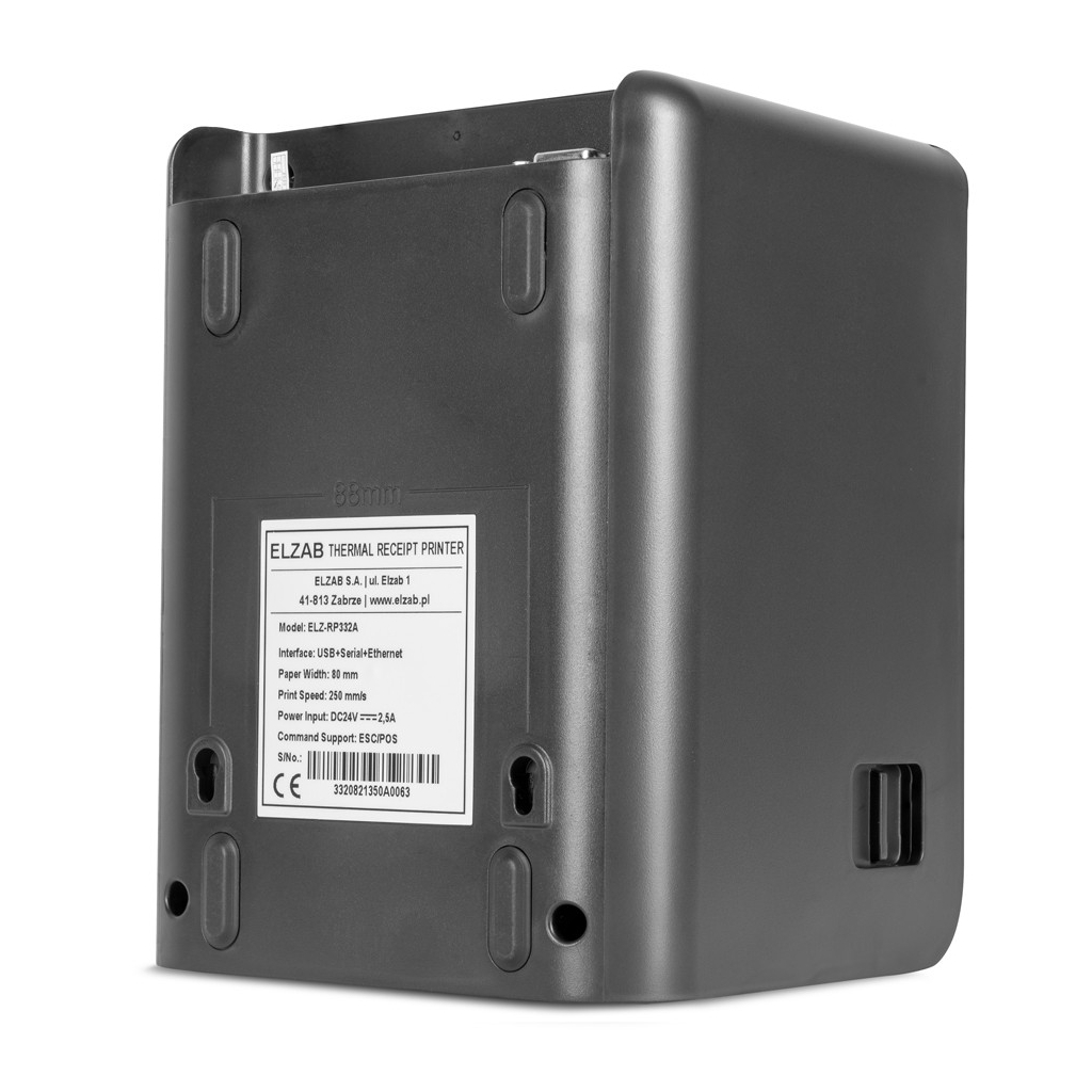 Принтер чеків ELZAB ELZ-RP332A USB, RS232, Etharnet, Cutter (ELZ-RP332A) - зображення 5