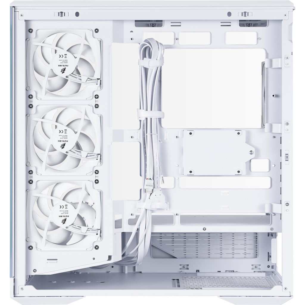 Корпус для ПК 1stPlayer GM7-WH-3FN7R-W-1FN7-W White (GM7-WH-3FN7R-W-1FN7-W) - зображення 6