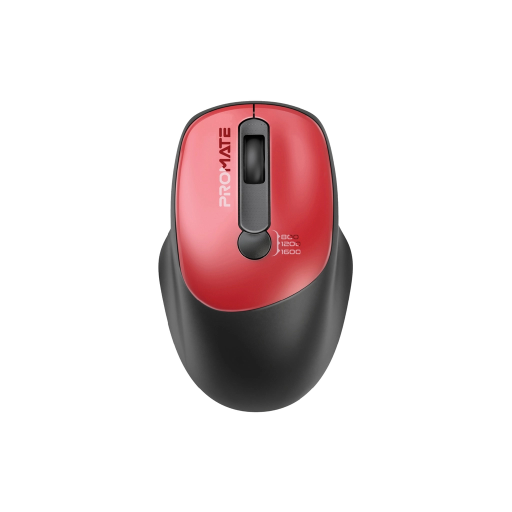Мишка Promate UniGlide Wireless Red (uniglide.red) - зображення 1