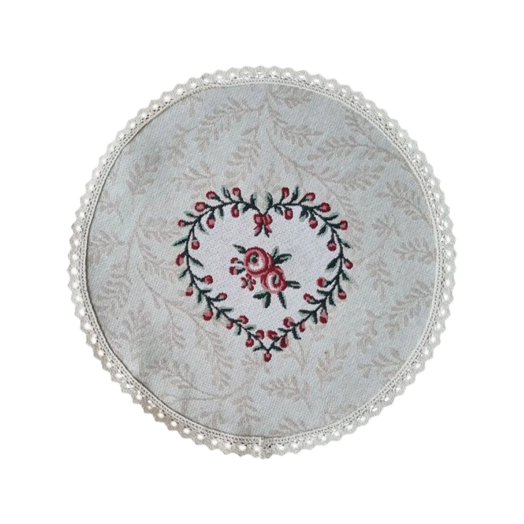 Серветка на стіл Прованс Курочки D 35 (4823093438408) - зображення 1