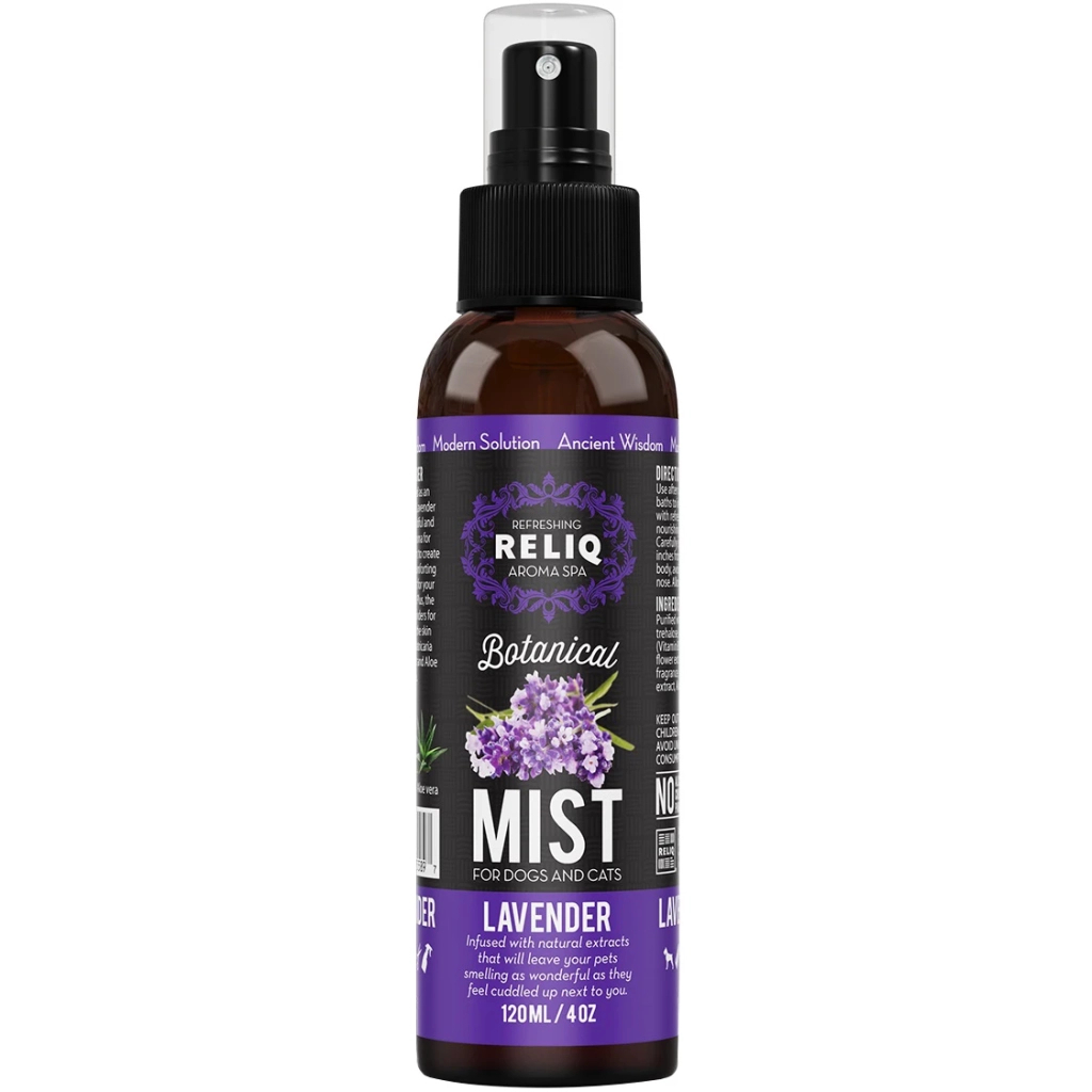 Парфуми для тварин RELIQ Botanical Mist з ароматом лаванди 120 мл (0602003755897) - зображення 1
