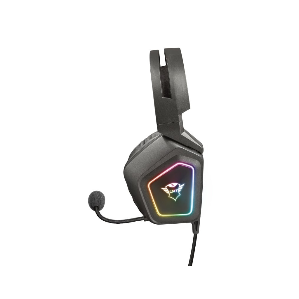 Навушники Trust GXT 450 Blizz RGB 7.1 Surround Gaming Headset RGB BLACK (23191) - зображення 5