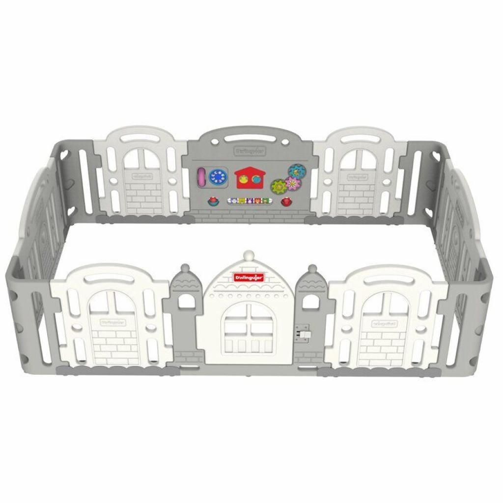 Дитячий манеж Dwinguler Castle Downy Grey (73655) - зображення 1