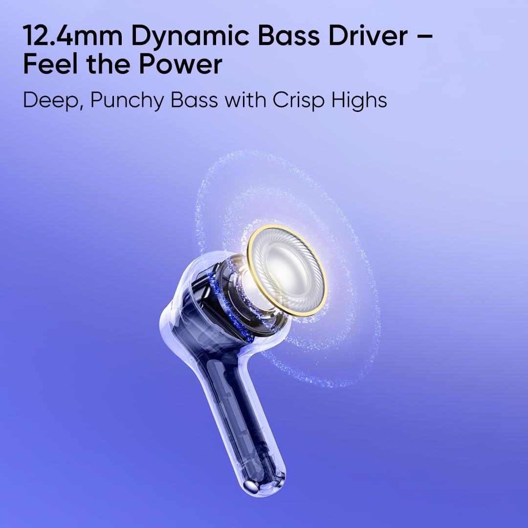 Bluetooth-гарнітура Realme Buds T200 Lite Volt Black_EU - зображення 3