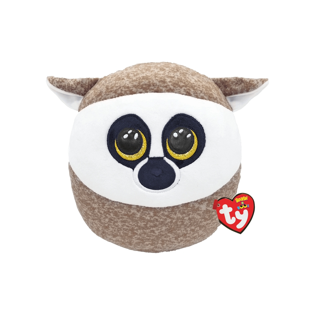 М'яка іграшка Ty Squish-a-Boos Лемур Linus 20 см (39220) - зображення 1