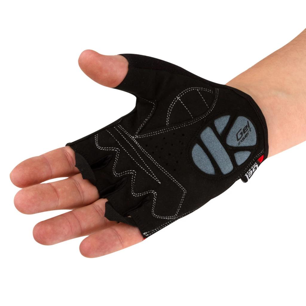 Велорукавиці PowerPlay 5024 Black/Red M (5024C_M_Red) - зображення 4