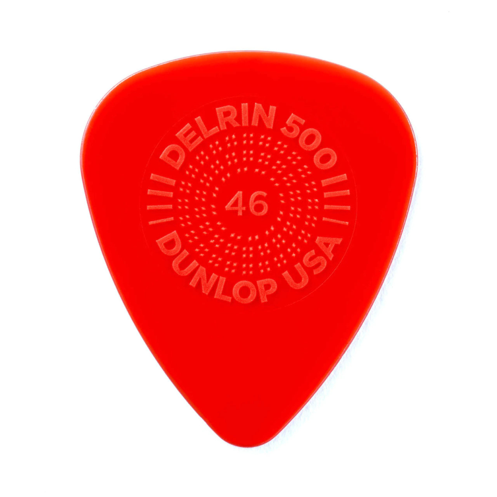 Медіатор Jim Dunlop Prime Grip Delrin 500 Pick .46mm 12 шт. (450P.46) - зображення 1