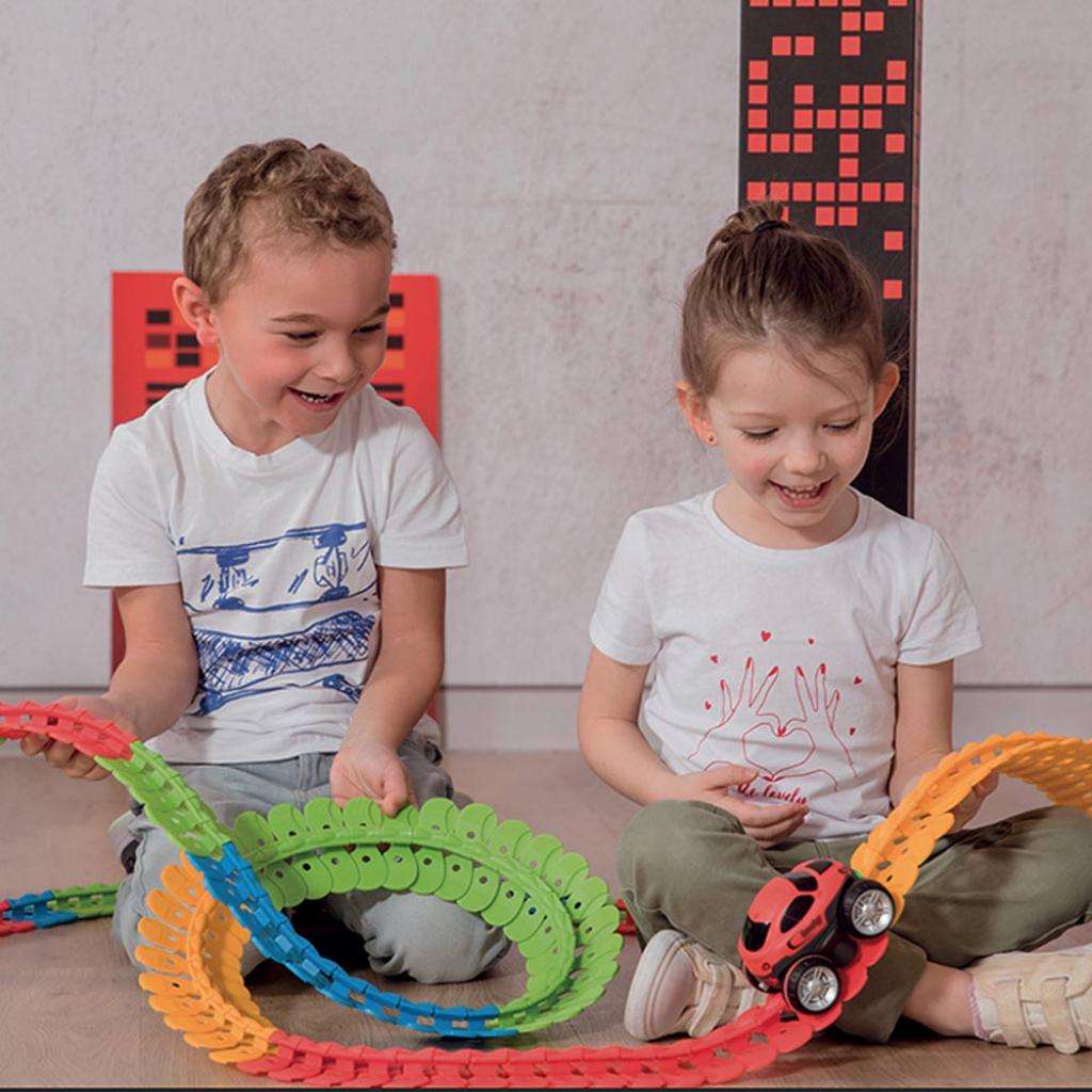 Автотрек Smoby Набір додаткових елементів Флекстрім 72 елемента (180904) - зображення 3