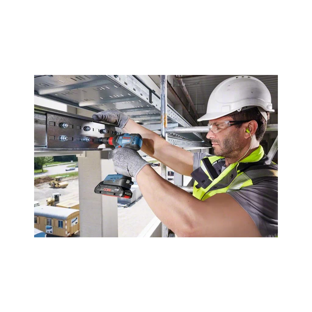 Гайковерт Bosch GDX 18V-200 C, 18В, 3400об/хв, 200Нм, М4-М14, (без АКБ та ЗП) (0.601.9G4.204) - зображення 4