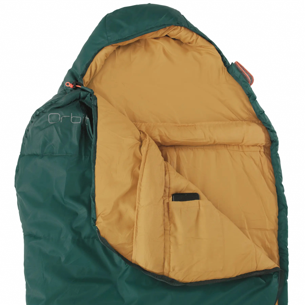 Спальний мішок Easy Camp Orbit 400 -9C Petrol Blue Left (929024) - зображення 2